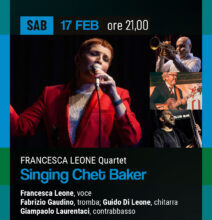 SPAZIOleARTI Sabato 17 febbraio concerto jazz del FRANCESCA LEONE Quartet